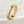 Louily Fashion Yellow Gold Round Cut Wedding Band In Sterling Silver