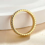 Louily Fashion Yellow Gold Round Cut Wedding Band In Sterling Silver - louilyjewelry