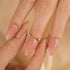 Open Wedding Band In Sterling Silver - louilyjewelry