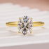 Louily Moissanite Classic 2.0~5.5 Carat Oval Cut Engagement Ring - louilyjewelry