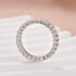 Louily Moissanite 3.0 Ct Oval Cut Full Wedding Band for Women - louilyjewelry