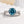Load image into Gallery viewer, Louily Elegant Light Aquamarine Blue Round Cut Wedding Set
