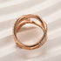 Louily Vintage Round Cut Jacket Wedding Band For Women In Sterling Silver - louilyjewelry