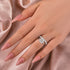 Solitaire 2.0 Ct Round Cut Moissanite Diamond Wedding Ring - louilyjewelry