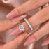 Solitaire 2.0 Ct Round Cut Moissanite Diamond Wedding Ring - louilyjewelry