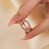 Louily Vintage Round Cut Jacket Wedding Band For Women In Sterling Silver - louilyjewelry
