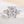 Louily Eternity Three Stone Radiant Cut Engagement Ring In Sterling Silver