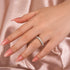 Louily Moissanite 3.0 Ct Oval Cut Full Wedding Band for Women - louilyjewelry