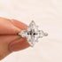 4.0Ct Marquise Cut Three Stone Engagement Ring In Sterling Silver - louilyjewelry