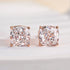 Louily Cushion Cut Sterling Silver Women's Stud Earrings - louilyjewelry