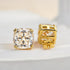 Louily Stunning Sterling Silver Cushion Cut Stud Earrings for Women - louilyjewelry