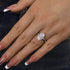 Louily Luxury Crushed Ice Oval Cut Engagement Ring - louilyjewelry