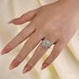 Louily Luxury Double Halo 2.0 Carat Round Cut Engagement Ring - louilyjewelry