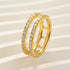 Classic 0.6Ct Insert Wedding Band Engagement Ring Enhancer - louilyjewelry