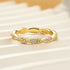 Louily Twist Eternity Pave Wedding Band for Women In Sterling Silver - louilyjewelry