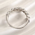 Louily Half Oval Cut Simulated Diamond Wedding Band - louilyjewelry