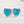 Halo Heart Shaped Paraiba Tourmaline Sterling Silver Women's Stud Earrings