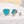 Halo Heart Shaped Paraiba Tourmaline Sterling Silver Women's Stud Earrings