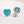 Load image into Gallery viewer, Halo Heart Shaped Paraiba Tourmaline Sterling Silver Women&#39;s Stud Earrings
