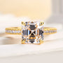 Louily Precious Asscher Cut Women's Engagement Ring - louilyjewelry