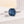 Louily Blue Stone Cushion Cut Engagement Ring