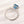 Louily Blue Stone Cushion Cut Engagement Ring