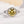 Louily Yellow Sone Halo Round Cut Engagement Ring