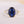 Louily Yellow Gold 3.5 Carat Blue Sapphire Oval Cut Three Stone Engagement Ring In Sterling Silver