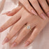 Moissanite 2.0 Ct Oval Cut Yellow Gold Promise Ring For Women - louilyjewelry