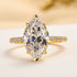 Louily Exquisite Marquise Cut Engagement Ring In Sterling Silver - louilyjewelry