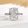 Louily Elegant Cushion Cut Simulated Diamond Engagement Ring - louilyjewelry