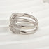 Louily Special Round Cut Jacket Wedding Band - louilyjewelry