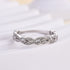 Louily Sterling Silver Vintage Leaf & Vine Art Deco Wedding Band - louilyjewelry