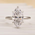 Louily Fashion Marquise Cut Women's Engagement Ring In Sterling Silver - louilyjewelry