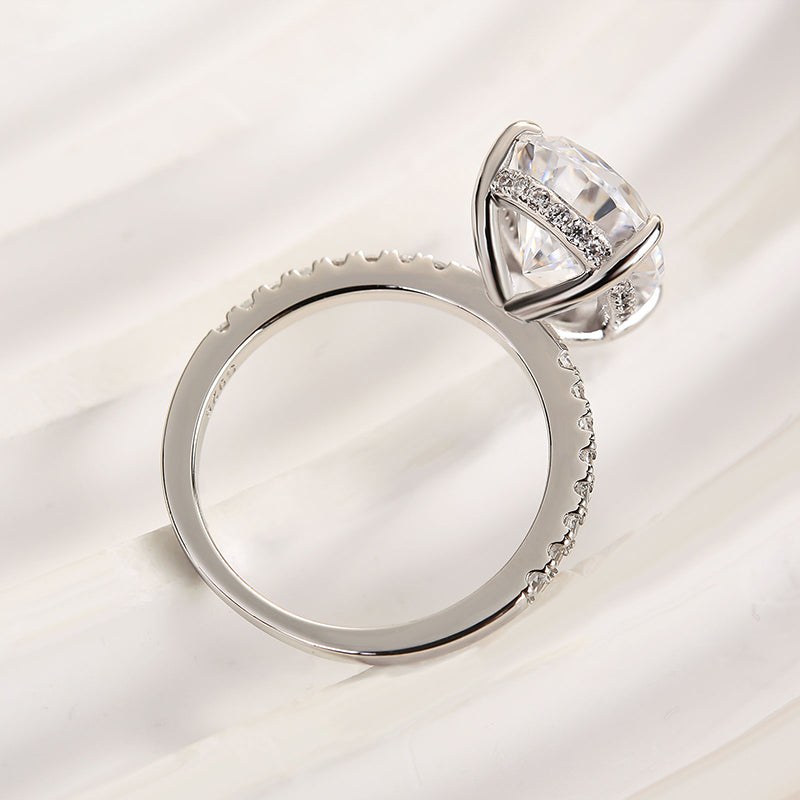 Louily Excellent Pear Cut Engagement Ring - louilyjewelry