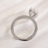 Louily Luxury Crushed Ice Oval Cut Engagement Ring - louilyjewelry