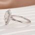 Louily Moissanite Vintage 3.0 Carat Halo Radiant Cut Engagement Ring In Sterling Silver - louilyjewelry