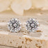 Classic 1.2Ct Round Cut 6 Prong Stud Earrings In Sterling Silver - louilyjewelry