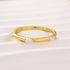 Moissanite Yellow Gold Marquise Cut Wedding Band - louilyjewelry