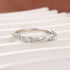 Louily Moissanite 0.55Ct Marquise&Round Wedding Band In Sterling Silver - louilyjewelry