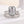 Louily Noble Halo Emerald Cut Wedding Ring Set