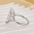 Louily Marquise Cut Three Stone Engagement Ring In Sterling Silver - louilyjewelry