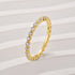 Louily Moissanite Round Cut Full Eternity Wedding Band - louilyjewelry