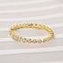 Louily Moissanite Round Cut Full Eternity Wedding Band - louilyjewelry