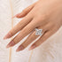Louily Marquise Cut Three Stone Engagement Ring In Sterling Silver - louilyjewelry
