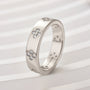 Louily Noble Moissanite Wide Wedding Band For Women - louilyjewelry