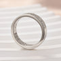 Louily Noble Moissanite Wide Wedding Band For Women - louilyjewelry
