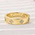 Louily Noble Moissanite Wide Wedding Band For Women - louilyjewelry