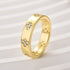 Louily Noble Moissanite Wide Wedding Band For Women - louilyjewelry