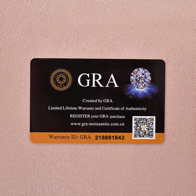 Moissanite Solitaire 2.0 Ct Round Cut White Gold Engagement Ring with Round & Marquise Accents Bands - louilyjewelry